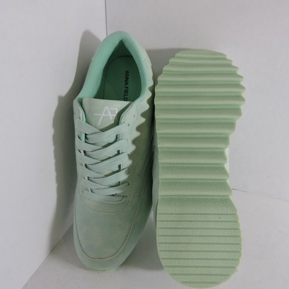Anna Field women's sneakers pastel green. Brand new. - Picture 2 of 5